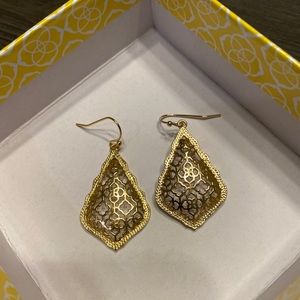 Kendra Scott Addie Gold Drop Earrings